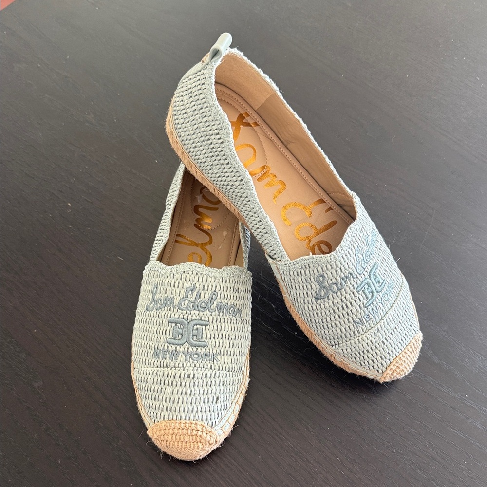 Sam Edelman Light Blue Espadrilles